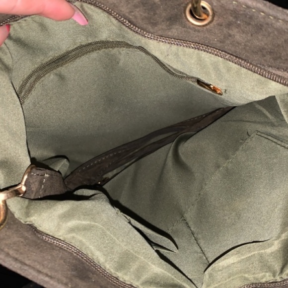 Brown fringe bag - Picture 2 of 2